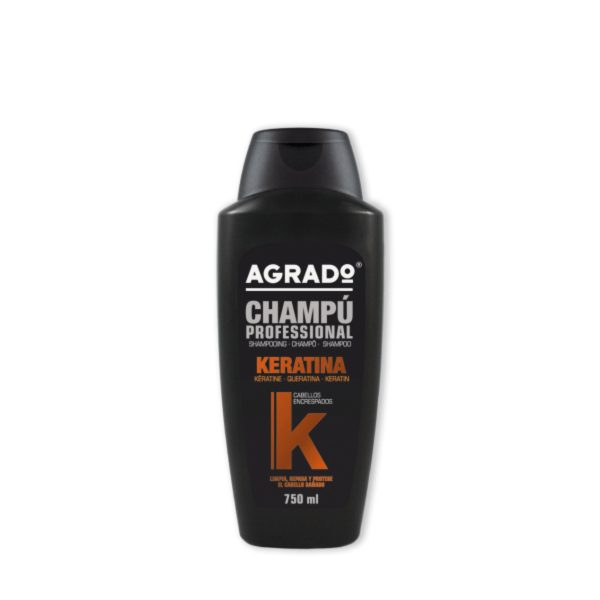 Agrado Shampoo alla Cheratina Professionale 750 ml Capello Riccio