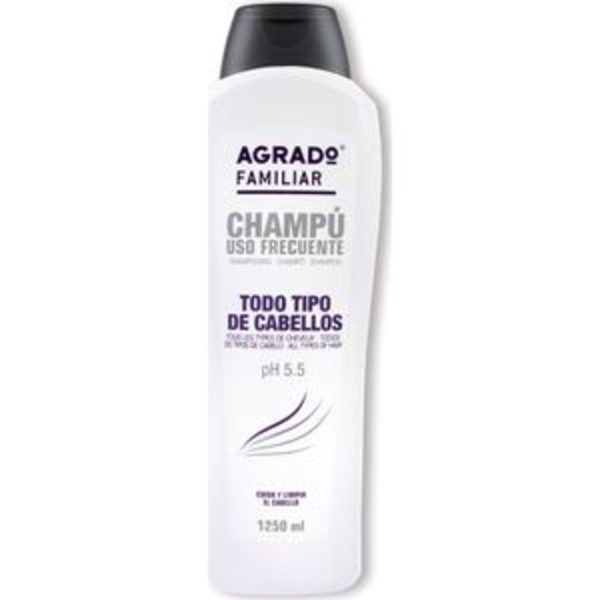 Agrado Shampoo Tutti i Tipi di Capelli 1250 Ml