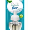 Air Wick Pure Recarga ambientador Flor roupa limpa 1 unid