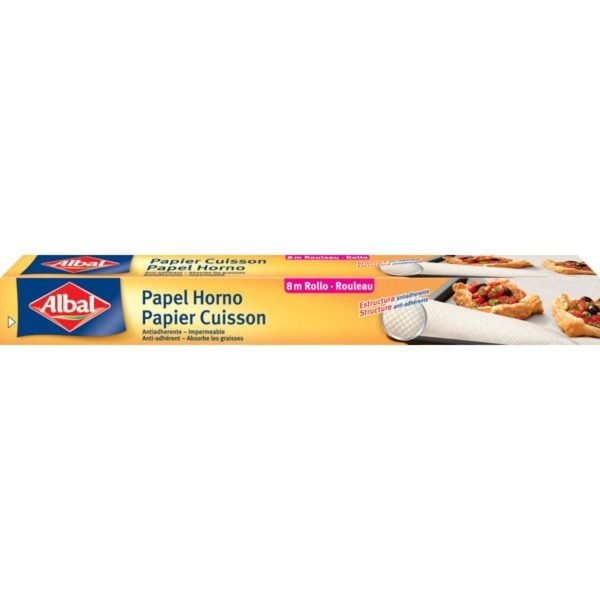 Albal Carta da forno Rullo Antiadherente 8 m