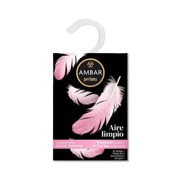 Âmbar Ambientador armário ar limpo 1 bolsinha