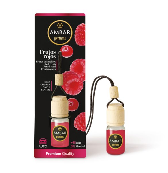Ambre Désodorisant Voiture Fruits Rouges 6,5ml