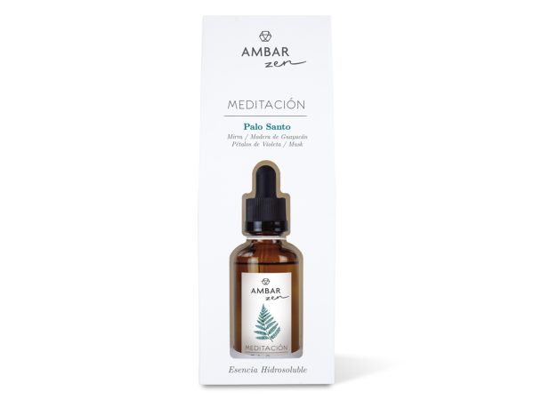 Âmbar Ambientador Essência Palo Santo Zen 50 ml para Umidificador