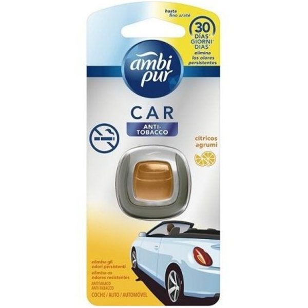 Ambi Pur Ambientador carro anti-tabaco aroma cítricos