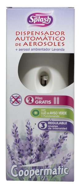 Ambientador Aparelho+ Recambio Lavanda Coopermatic Splash
