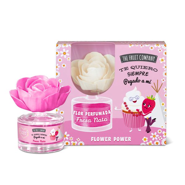 Ambientador flor perfumada morango nata 50ml