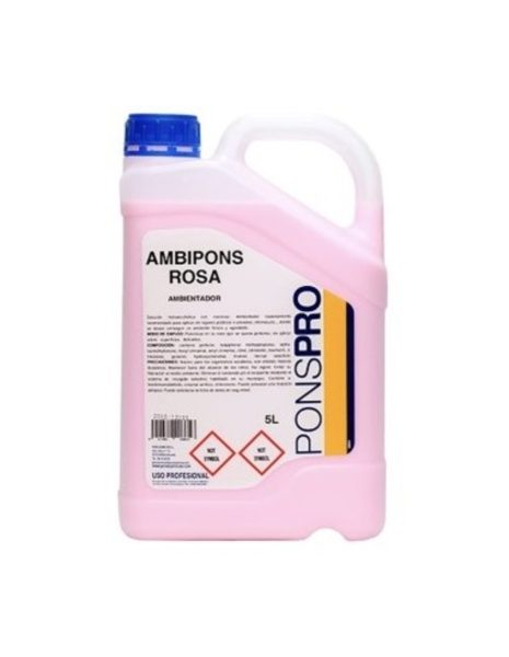 Ambientador Profissional Rosa Ambientes e Tecidos 5 Litros Asevi