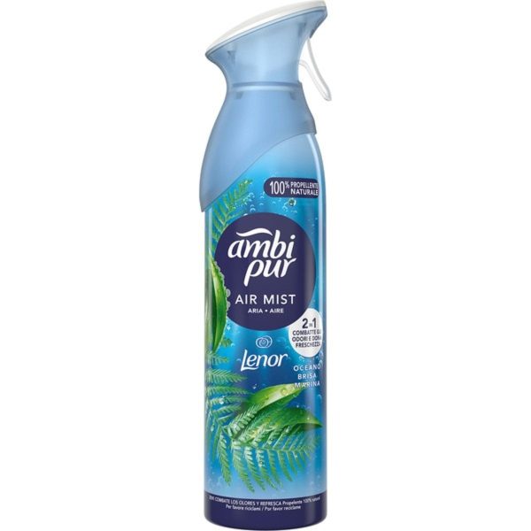 Ambipur Ambientador Spray Brisa Marinha Lenor 185 Ml