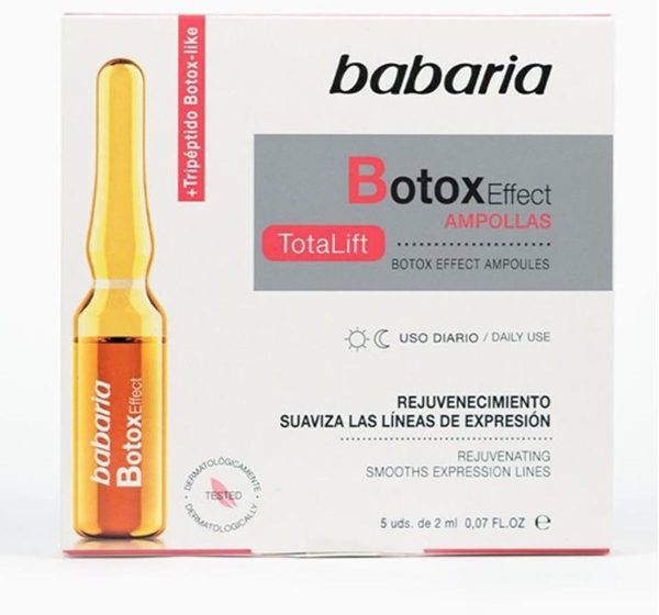 Ampollas Babaria Botox 5 Unidades 2 Ml