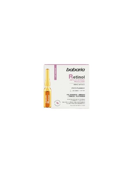 Ampollas Babaria Retinol 5 Unidades 2 Ml