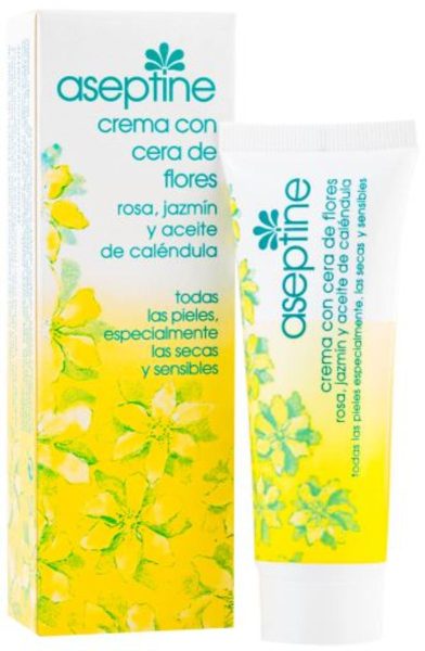 Aseptine Creme facial com cera de flores 50 ml