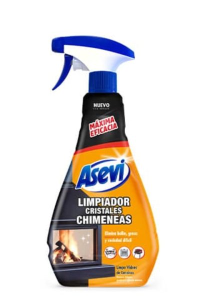 Asevi Nettoyant Vitres de cheminées 650 ml Pulvérisateur
