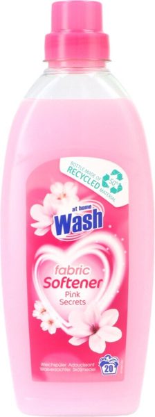 At Home wasverzachter met geur pink secrets 20 wasbeurten 750 ml
