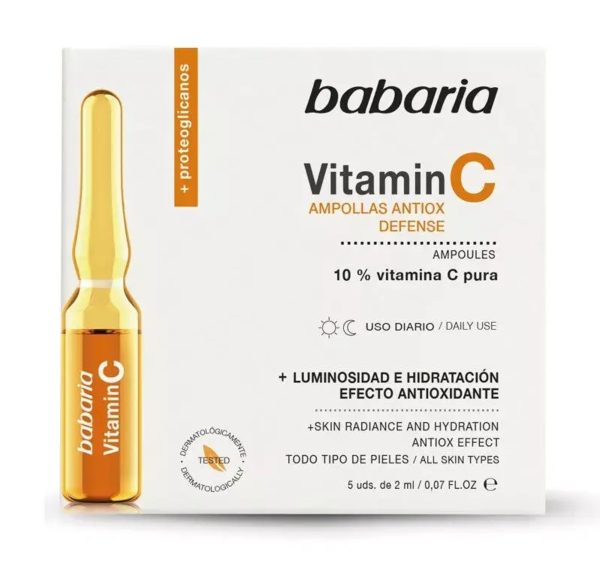 BABARIA ampollas vitamina C 5uds 2ml