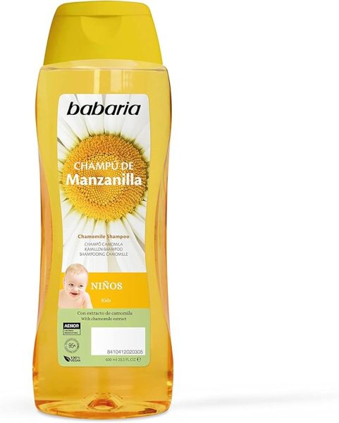Babaria Shampooing pour Enfants à la Camomille 600 Ml