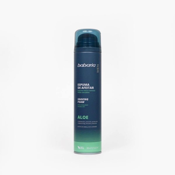 Babaria Scheerschuim Aloe Vera 300 ml