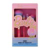 Barbie Pincéis Maquiagem Rosa 4 Unidades