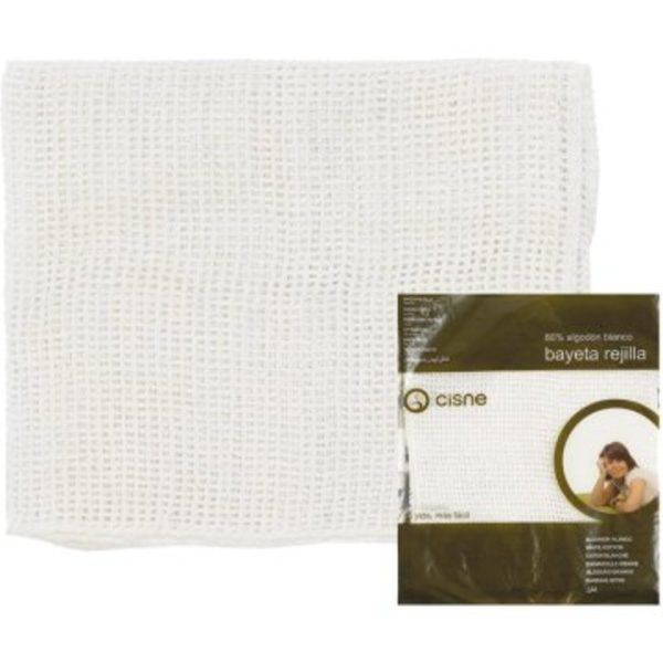 Schoonmaakdoek CISNE witte rooster 40 x 45