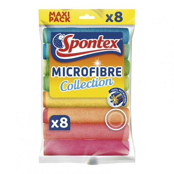 Doek Spontex Microvezel 8 (Collectie)
