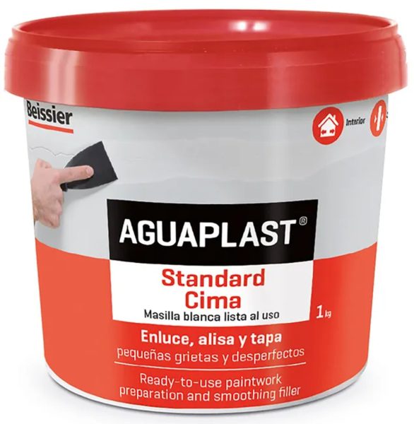 Beisser Aguaplast Standard Cima Masilla blanca 1 kg