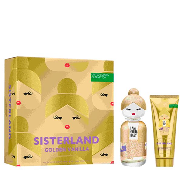 Benetton Golden Vanilla Eau De Toilette 80 ml