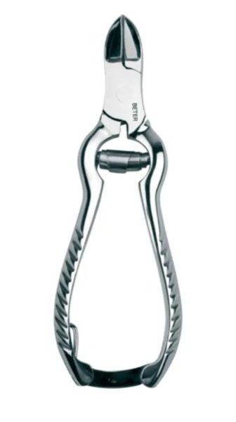 Beter Pinza pedicure cromata vermicello 13,5 cm