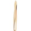 Beter Pinza de depilar punta cangrejo dorada 7,5 cm