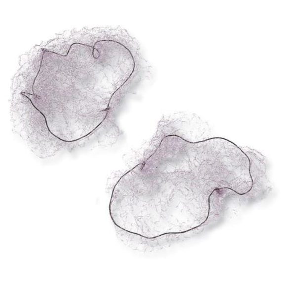 Beter Redecilla invisible color castaño para moño 2 ud