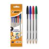 Bic Bolígrafo Cristal 5 Unidades Azul Negro Verde Rojo
