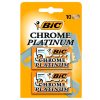 Bic Blatt Chrome Platinum Rillen 10 Stück