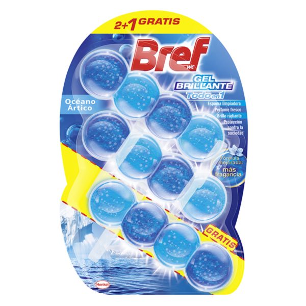 BREF WC Gel Glanz Ozean 3 x 42 g