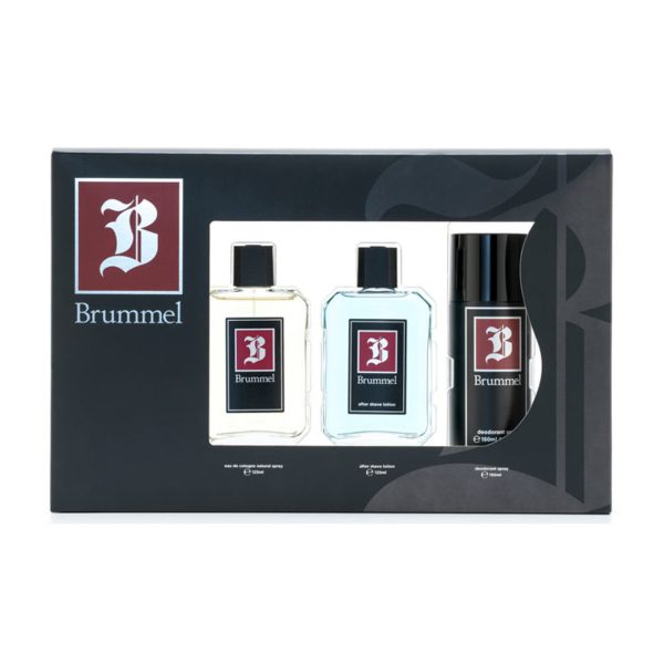 BRUMMEL Pack 3 stukken (colonia125ml+after125+deo150ml)