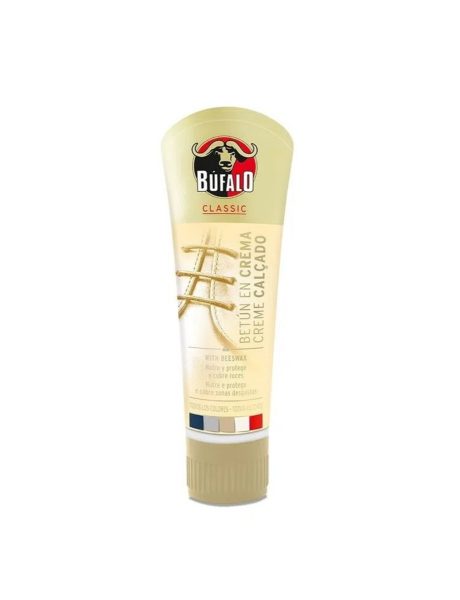 BUFALO farblose Schuhcreme Tube 50 ml