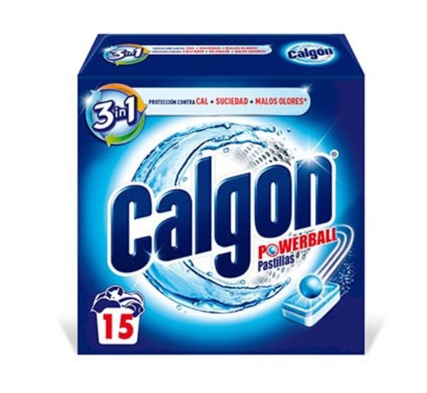 Calgon PowerBall Tabs Antical 3 em 1 – 15 comprimidos