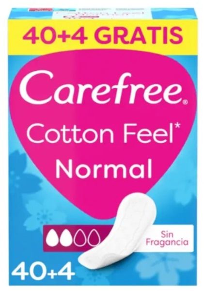 Carefree Slip Normal Fresh 40+4