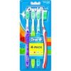 Escova manual D ORAL-B shiny clean 4 uds