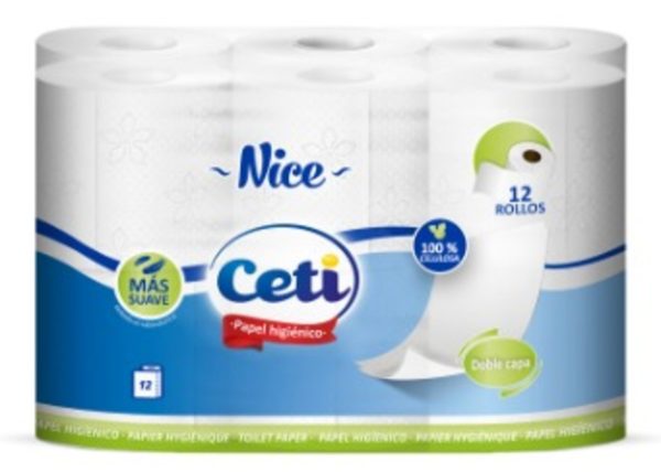 Ceti Nice 12 Ρολά Χαρτί Τουαλέτας