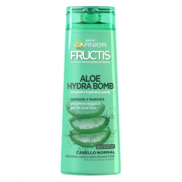 GARNIER FRUCTIS Shampoo stärkend Aloe Hydra Bomb spendet Feuchtigkeit und glättet 360g