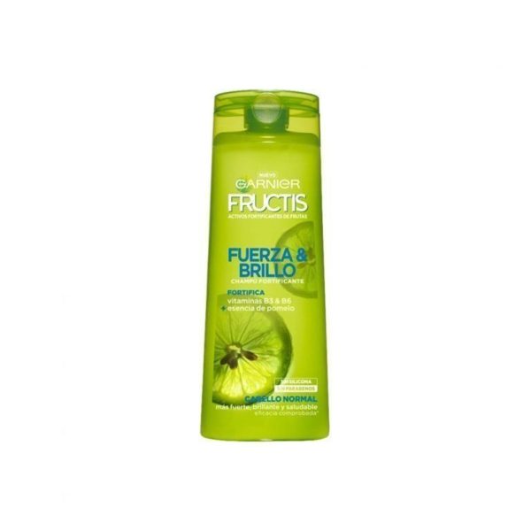 Shampooing Garnier-Fructis Force et Brillance 2en1 pour cheveux normaux
