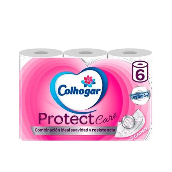 Colhogar Carta Igienica Protect Care 4+2 Rotoli