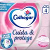 Colhogar Protect Rosa 4 Ρολά – 3 Στρώσεις Φροντίζει και Προστατεύει