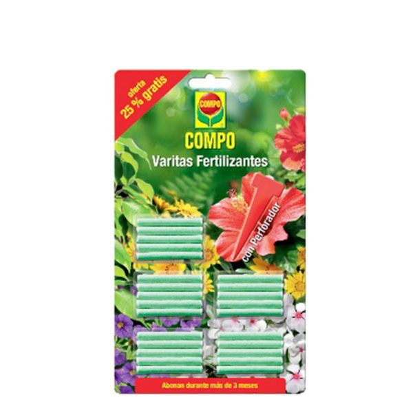Compo Varita meststof planten Blister 24 + 6 ud gratis
