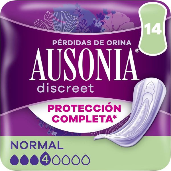 Protections Ausonia Discret Normal 14 Unités – Incontinence