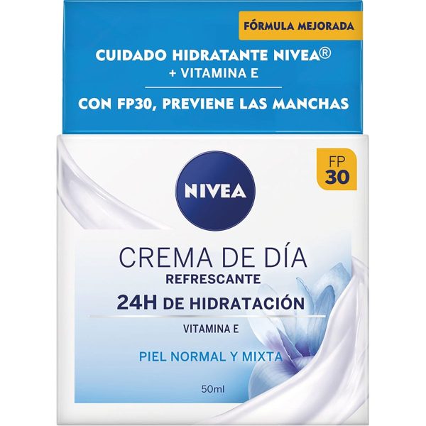 NIVEA hydraterende crème normaal zonnebescherming F30