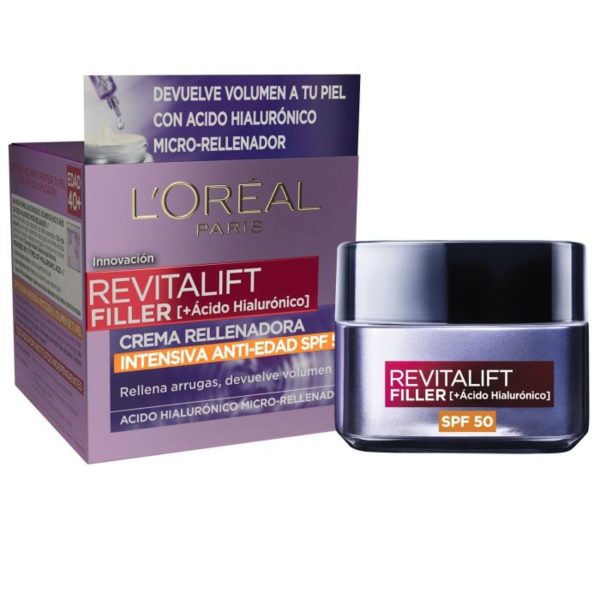 Crema Loreal Revita Filler Giorno F50 50 ml (Protezione Solare)