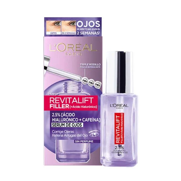 Krém Loreal Revita Filler Serum na oči 2,5% Kyselina hyalurónová 20 ml