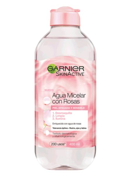 Desmaquillante micelar de rosas 400 ml GARNIER
