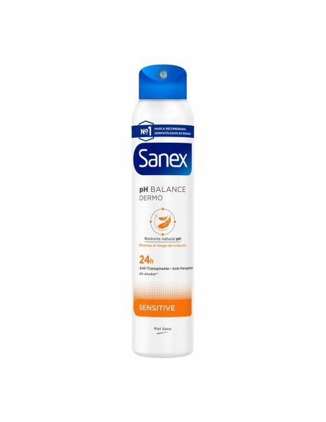 Desodorante Sanex Sensitive Spray 200 ml