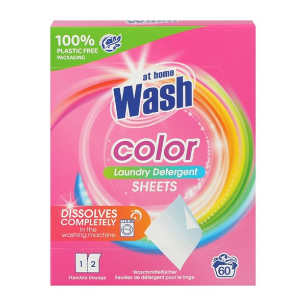 Detergente At Home Toallitas Color 30 Unidades