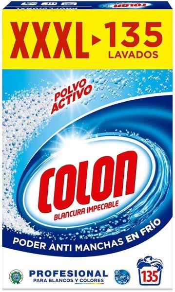 Detergente En Polvo 135 Lavados Colon